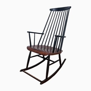 Scandinavian Rocking Chair in Wood