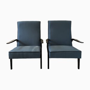 Vintage Armchairs by Alfred Hendrickx for Belform, Set of 2