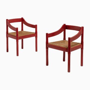 Carimate Chairs by Vico Magistretti for Cassina, 1960s, Set of 2