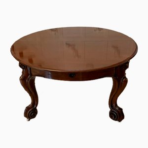 Antique Victorian Extending Dining Table in Mahogany, 1850