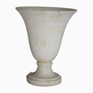Lampada a forma di urna Art Déco in alabastro, anni '30