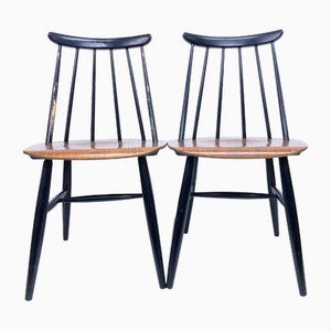 Fanett Chairs by Ilmari Tapiovaara for Asko, 1960s, Set of 2
