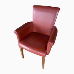 Leather Armchair from Poltrona