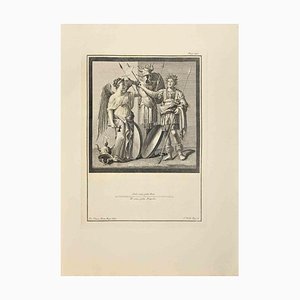 Nicola Billy, Victoria y trofeos, Grabado, siglo XVIII