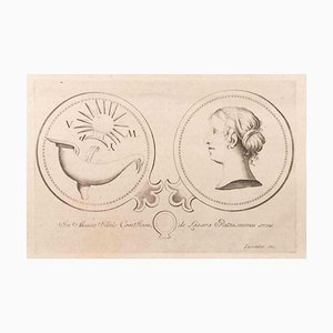 Marcantonio Iacomino, Decoration, Etching, 18th Century