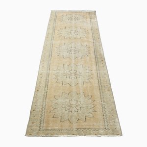 Tapis Vintage en Laine Beige, Turquie, 1960s