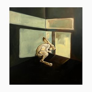 Salome Khubashvili, My Corner, 2018, Oil on Canvas
