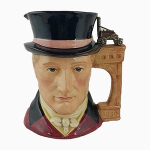 Large Character Jug D7093 by George Stephenson for Royal Doulton