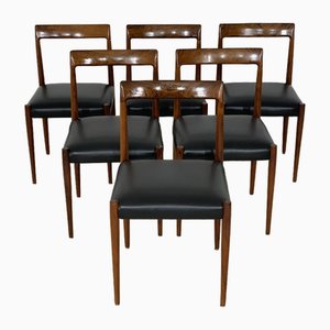 Vintage Chairs from Lübke, Set of 6
