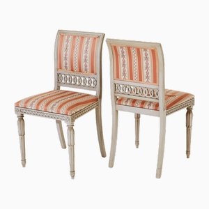 Gustavian Chairs, Set of 2