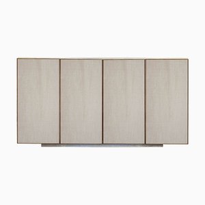 Graues Samt Sideboard von Mascia Meccani für Meccani Design, 2023