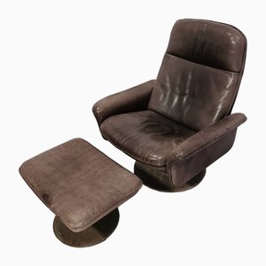S50 Lounge Chair and Ottoman from De Sede, 1970s