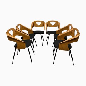 Easy Chairs by Carlo Ratti, Set of 6