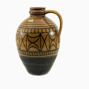 Handled Vase with Tube-Lined Decor from Carstens Tönnieshof, 1970s