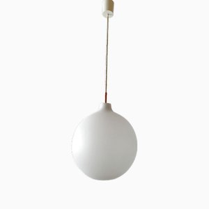 Space Age Satellite Pendant Light in Glass from Louis Poulsen, 1960s