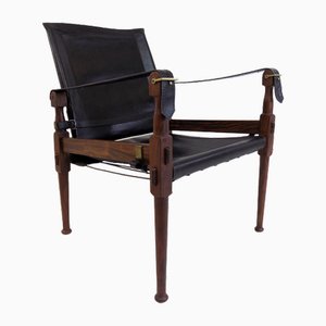 Roorkee Campaign Safari Armchair from Hayat Brothers, 1960s
