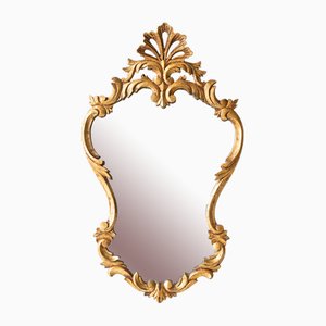 French Mirror in Giltwood, 1940s