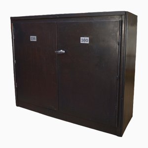 Metal 2-Door Buffet with Adjustable Interior Shelf, 1960s