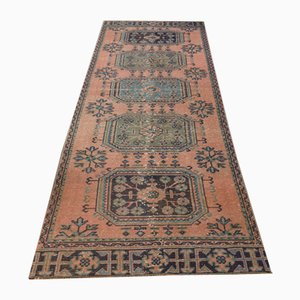 Türkischer Vintage Teppich aus Lachswolle, 1960er
