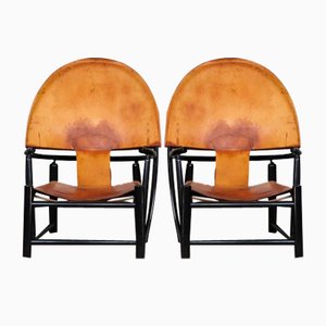 G23 Hoop Chairs by Piero Palange and Werther Toffoloni for Germa, Set of 2