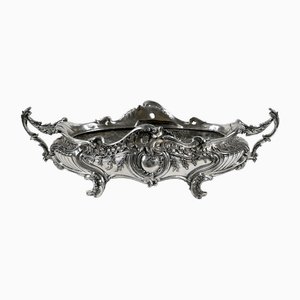 Übertopf aus Silber Bronze im Louis XV Stil, 19. Jh.