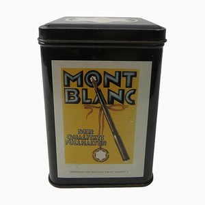 Advertising Tin Can from Montblanc, 1960s