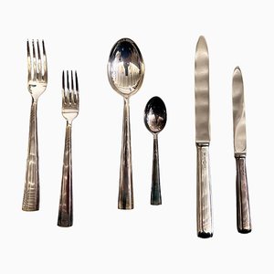 Cutlery by Gio Ponti for Krupp, 1950s, Set of 39