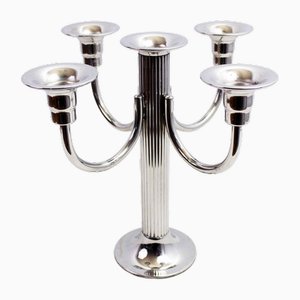 Silver Plated Candleholder, 1970s