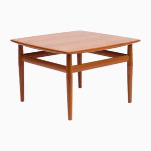 Coffee Table in Teak by Grete Jalk for Glostrup, Denmark, 1960s
