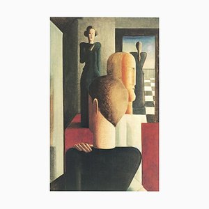 Oskar Schlemmer, Roman, 1920s, Litografia