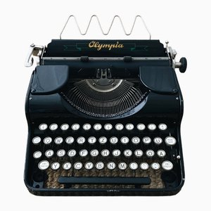 Máquina de escribir de Olympia, años 30