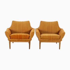 Hollywood Armchairs by Johannes Andersen for Trensums Fåtöljfabrik AB, 1965, Set of 2