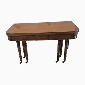Table de Salle à Manger à Rallonge Metamorphic Antique George Iii en Acajou H 75,5 Xl 134, 5 XP 283 cm, 1800