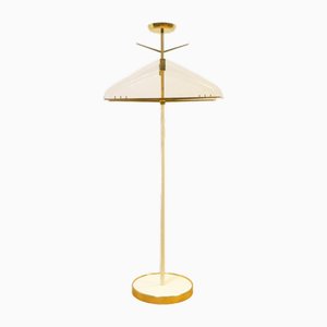 Coat Rack in Brass and Acrylic Glass from Münchner Werkstätten, Germany, 1960s
