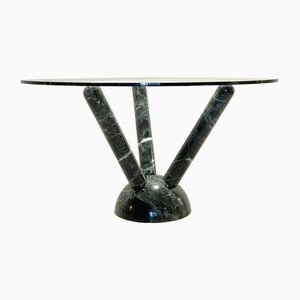 Vintage Tisch aus Marmor, 1980er