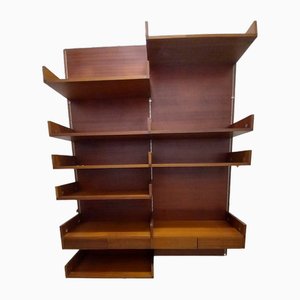 2 Panel Shelving System by ARP for Minvielle, 1960s, Set of 8