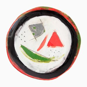 Pirate Freckle Sprinkle Keramik Teller von Shino Takeda