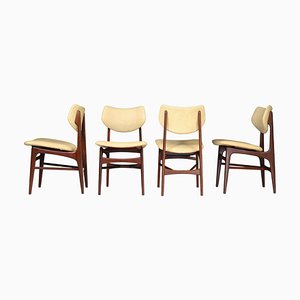 Dining Chairs attributed to Louis Van Teeffelen, the Netherlands, 1960s, Set of 4