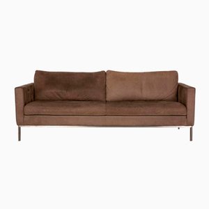 Three-Seater Brown Sofa in Leather by Tommy M for Machalke