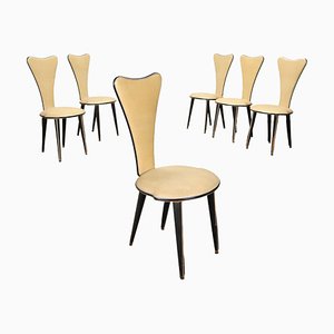 Chairs from Umberto Mascagni, 1950s, Set of 6
