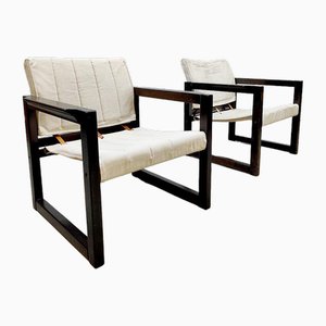 Vintage Diana Safari Armchairs by Karin Mobring for Ikea, 1970s