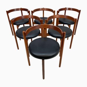 Dining Chairs by Hugo Frandsen for Børge M Søndergaard, Set of 6