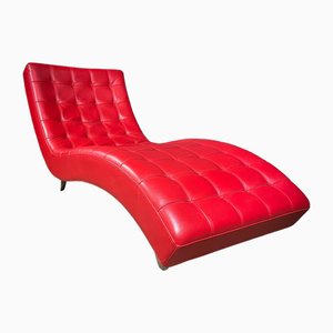 Sofá cama rojo de Roche Bobois
