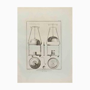 Nicola Fiorillo, Still Life, Etching, 18th Century