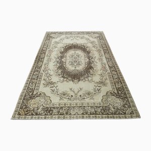 Tapis Oushak Vintage en Laine, Turquie