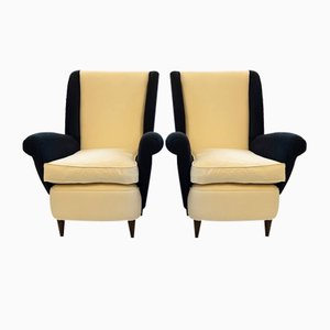 Armchairs by Isa Bergamo for Giò Ponti, 1950s, Set of 2