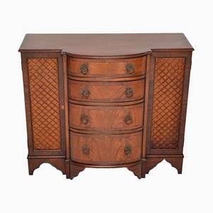 Antique Edwardian Grill Front Sideboard, 1900s
