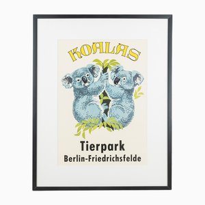 Poster Tierpark Berlin, anni '80