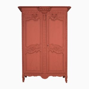 French Rhubarb Marriage Armoire