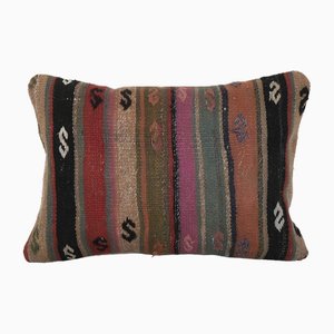 Housse de Coussin Kilim Vintage Rayée, 2010s